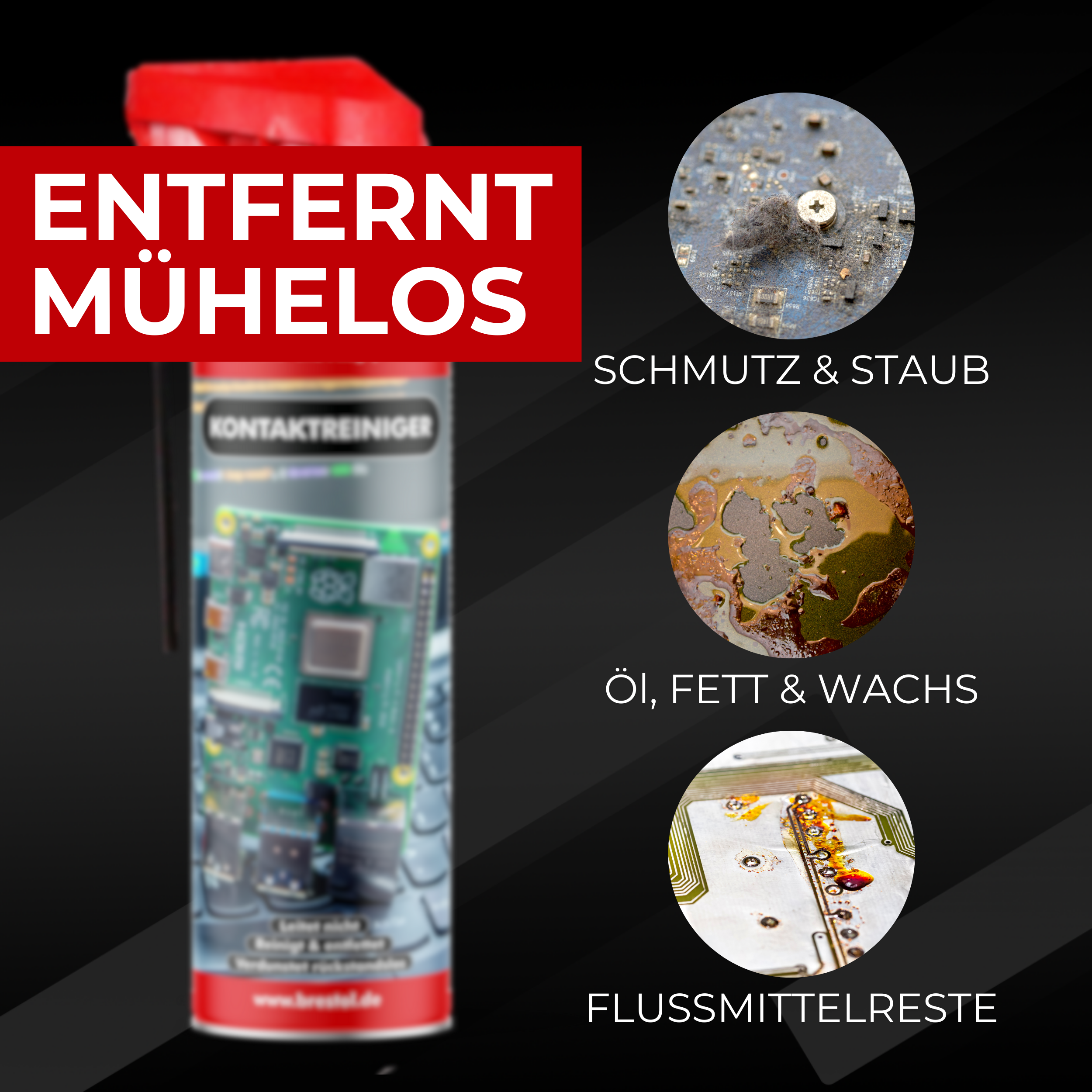 Kontaktreiniger Elektronikreiniger Infobild 3 Brestol