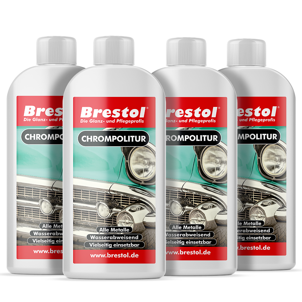 Chrompolitur 250 ml 4er Set Brestol