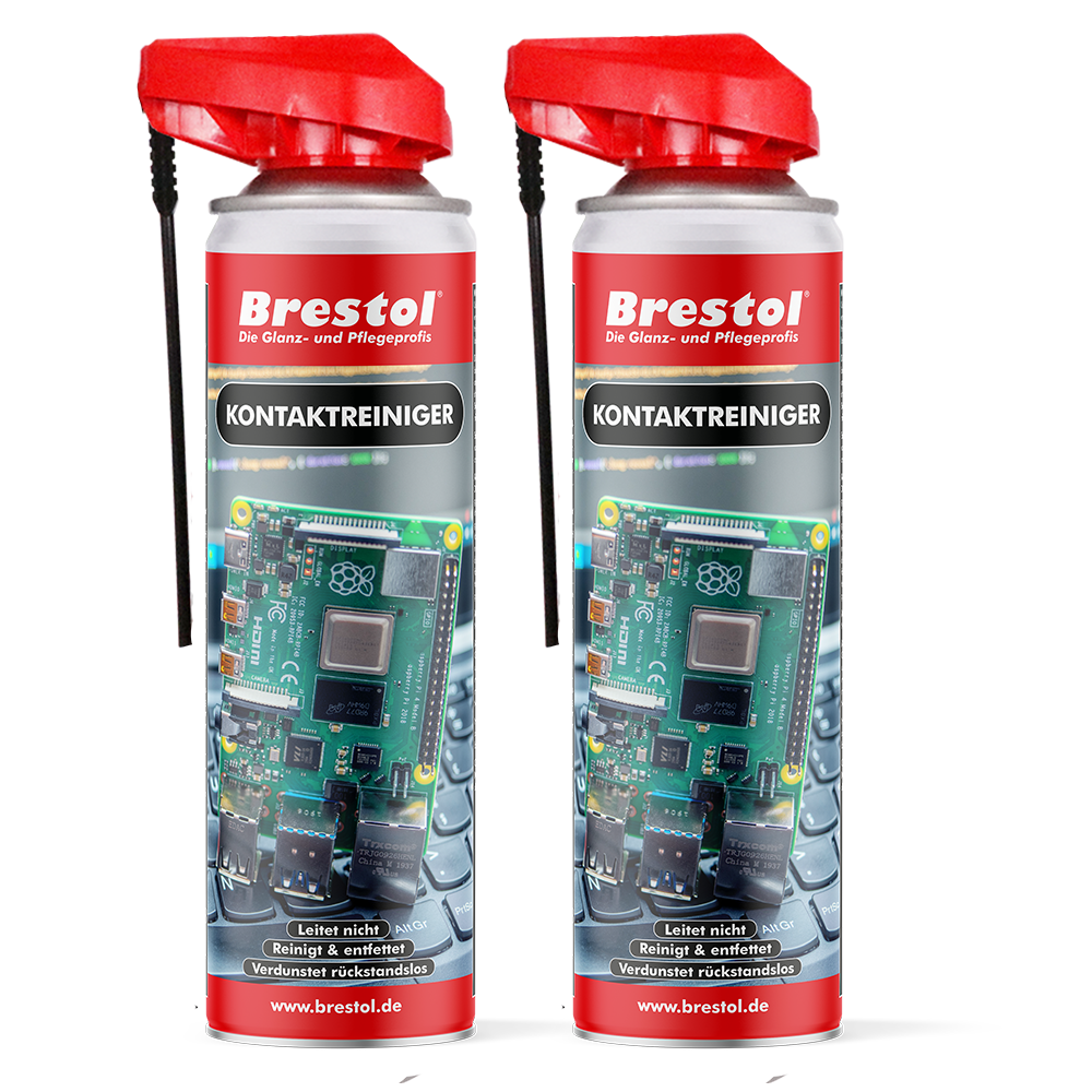 Kontaktreiniger Elektronikreiniger 400 ml 2er Set Brestol