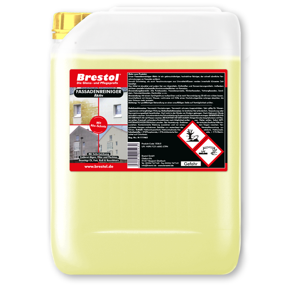 fassadenreiniger aktiv 25 liter kanister