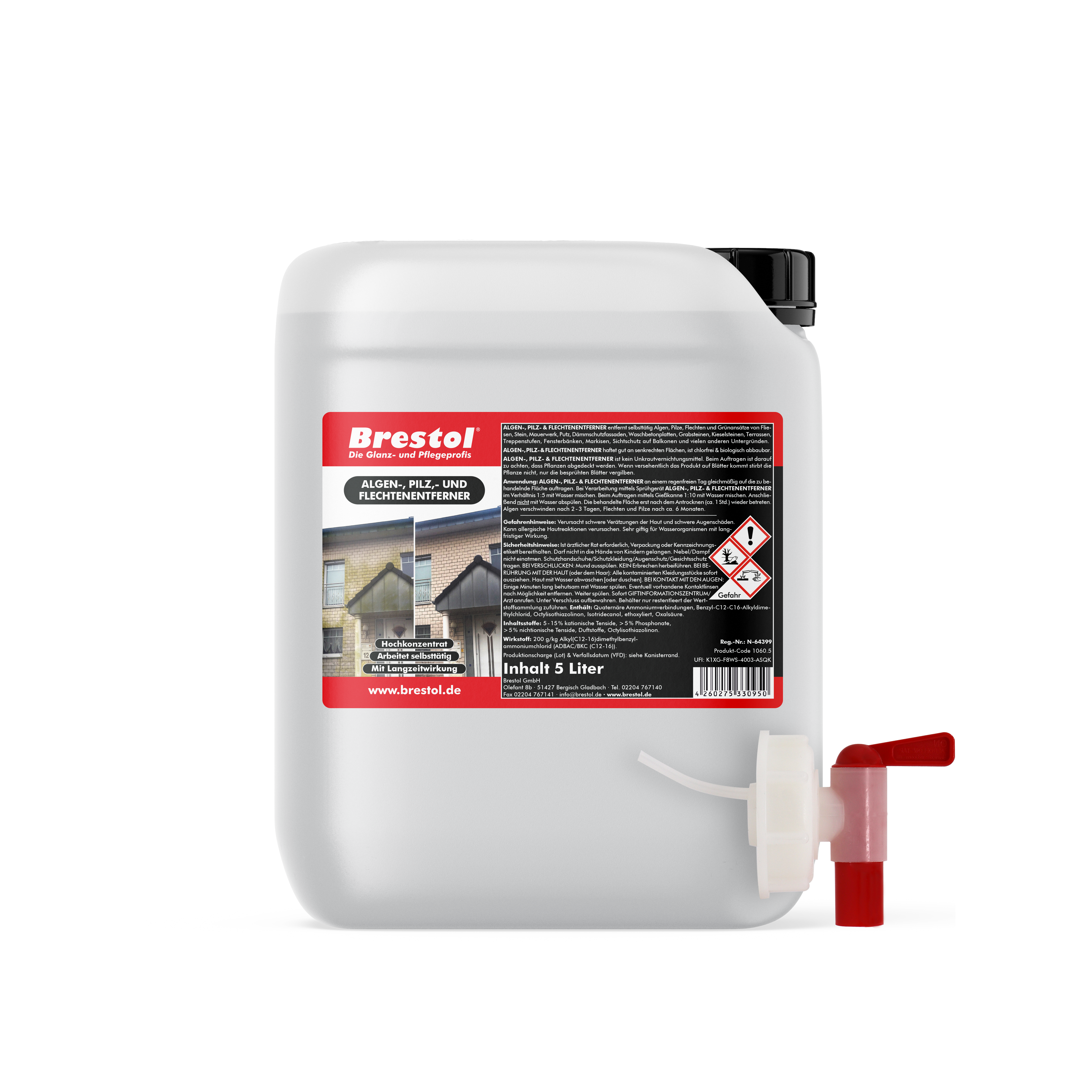 algen flechtenentfernerr 5liter