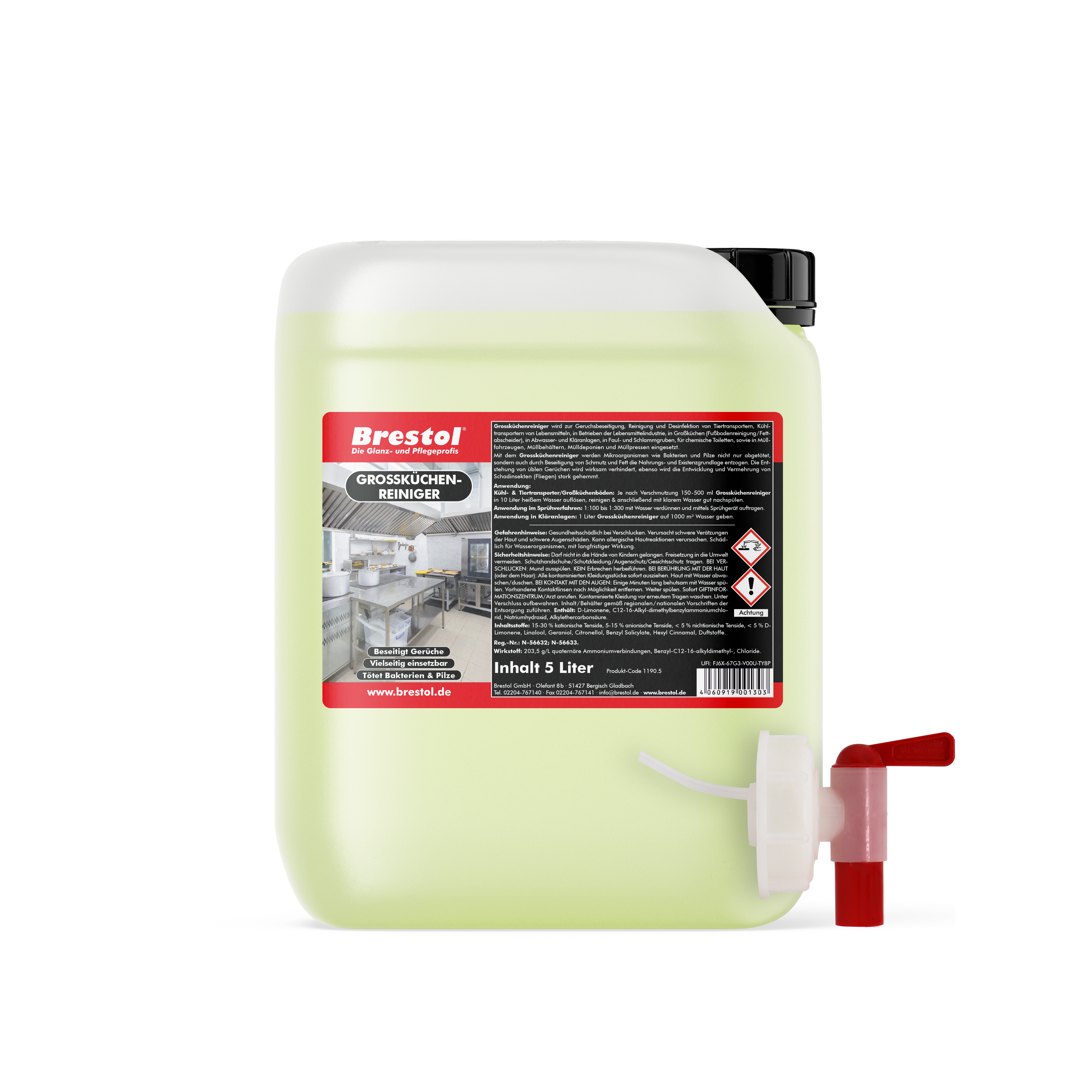 grosskuechenreiniger 5 liter