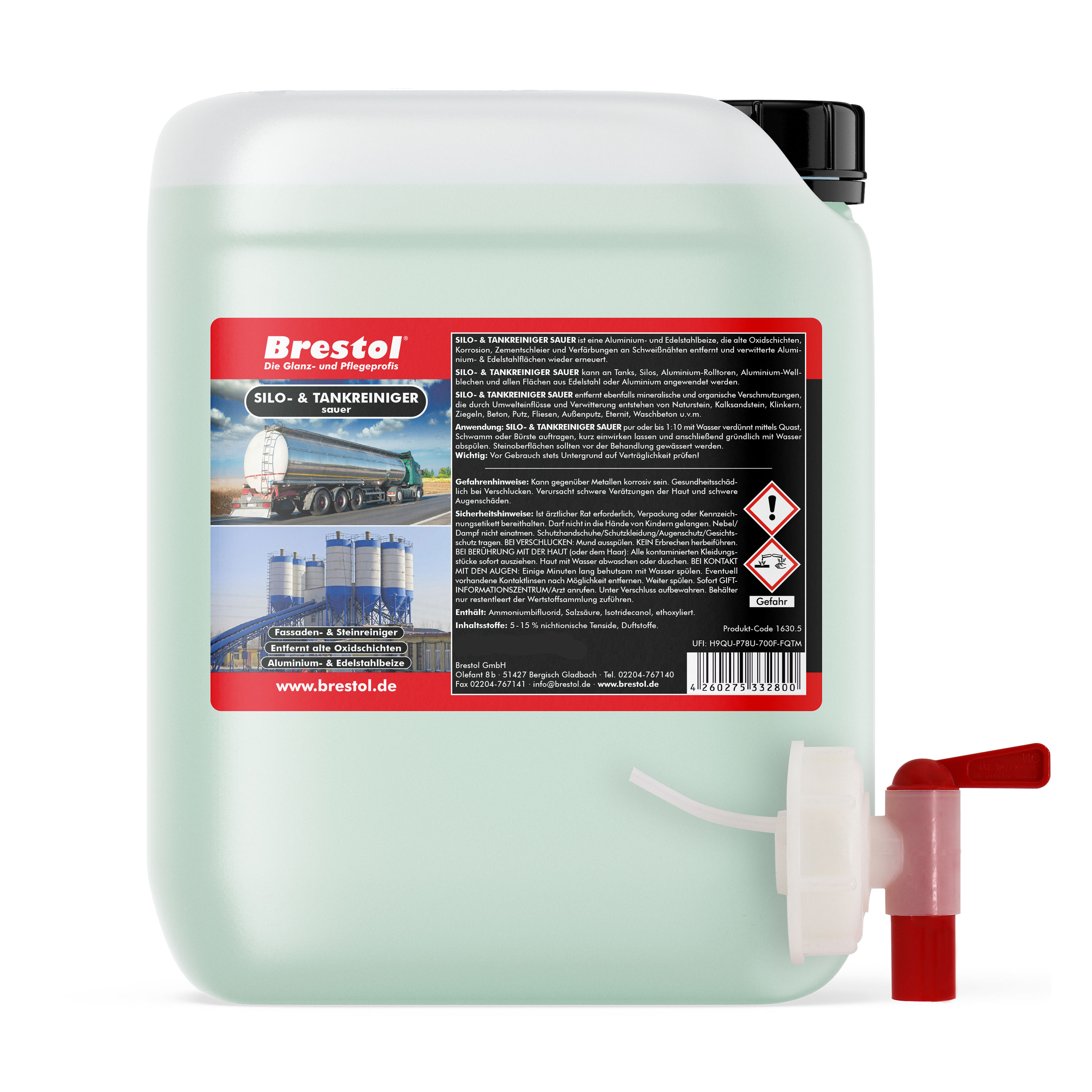 silo und tankreiniger sauer 25 liter