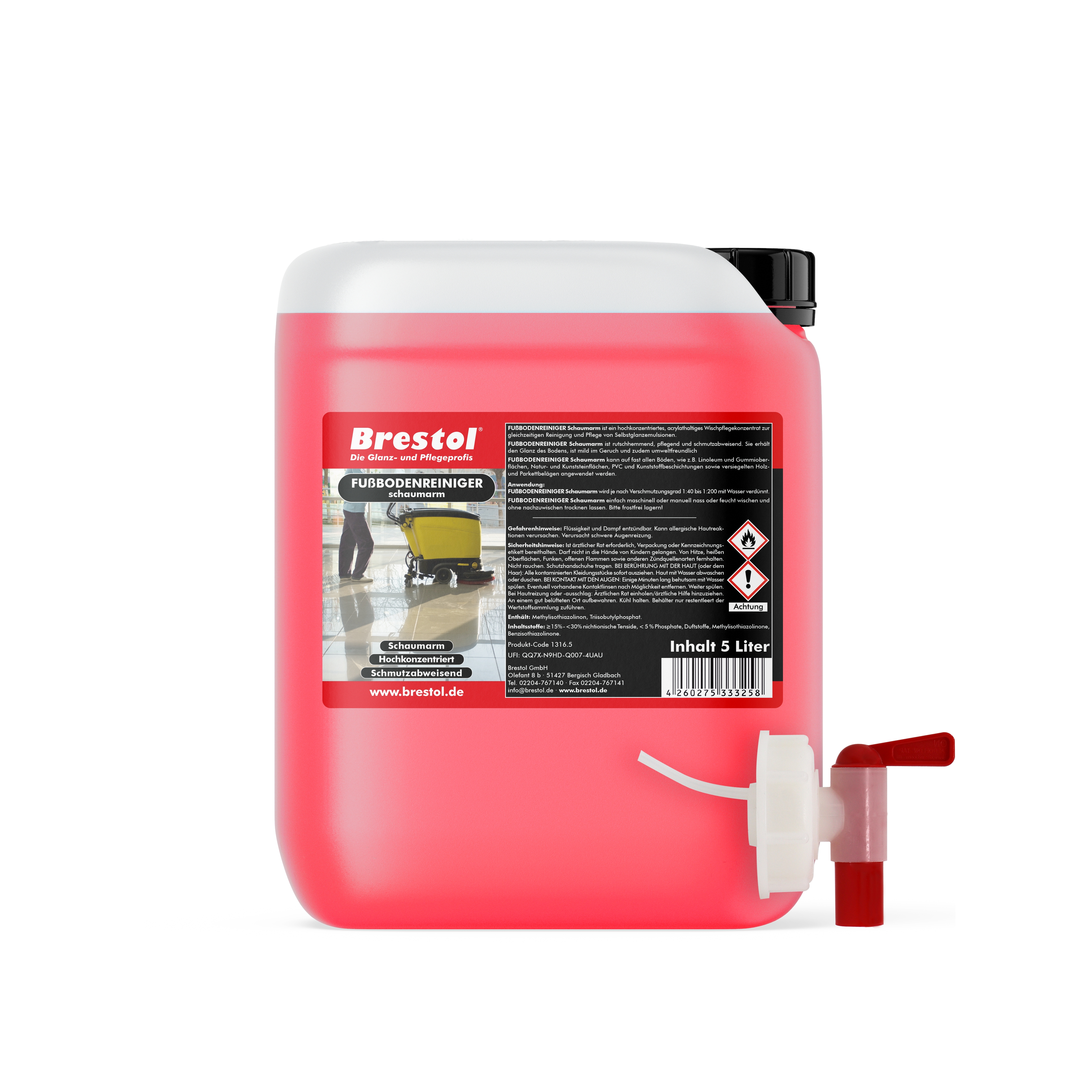 fubodenreiniger 5 liter