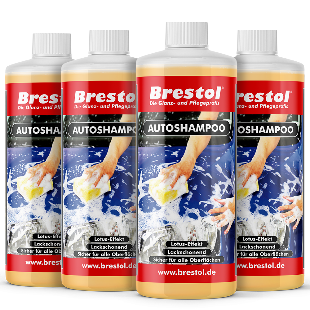 Autoshampoo handwaesche 1 liter 4er Set Brestol