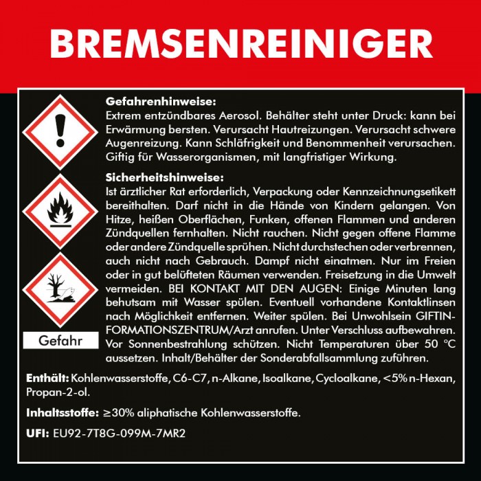 BREMSENREINIGER 4x 400 ml - BRESTOL