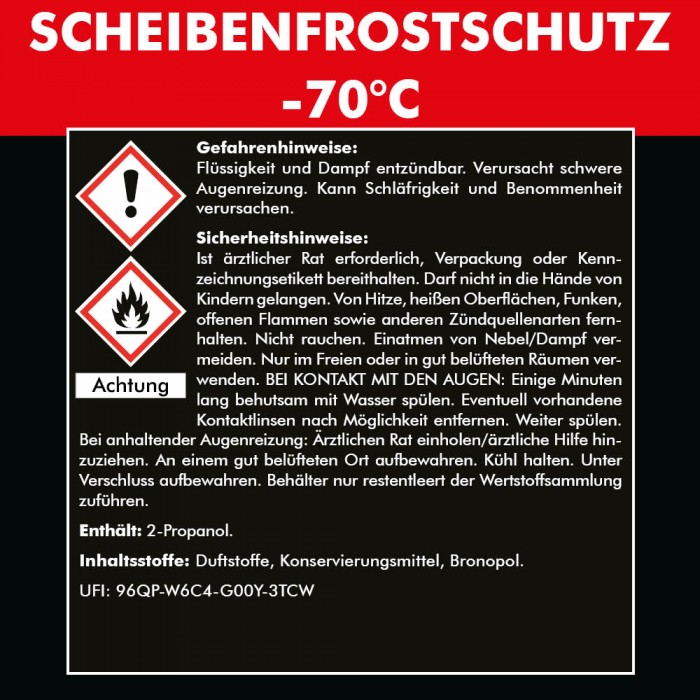 ADAMOL 1896 Scheibenreiniger Konzentrat Frostschutz Citrus 1 L Liter