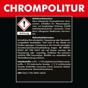 CHROMPOLITUR 2x 250 ml - Metallpolitur