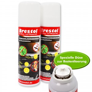 Klimaanlage Desinfektion 2x 200 ml | BRESTOL
