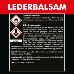 LEDERBALSAM SET2 - 300 ml + Zubehör - 2x 300 ml + Zubehör - für alle Glattlederarten