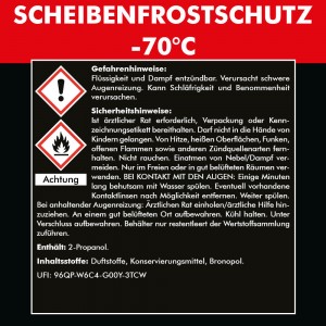 SCHEIBENFROSTSCHUTZ -70 °C 2x 1000 ml