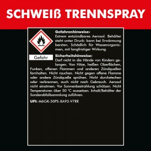 SCHWEIß TRENNSPRAY 4x 400 ml